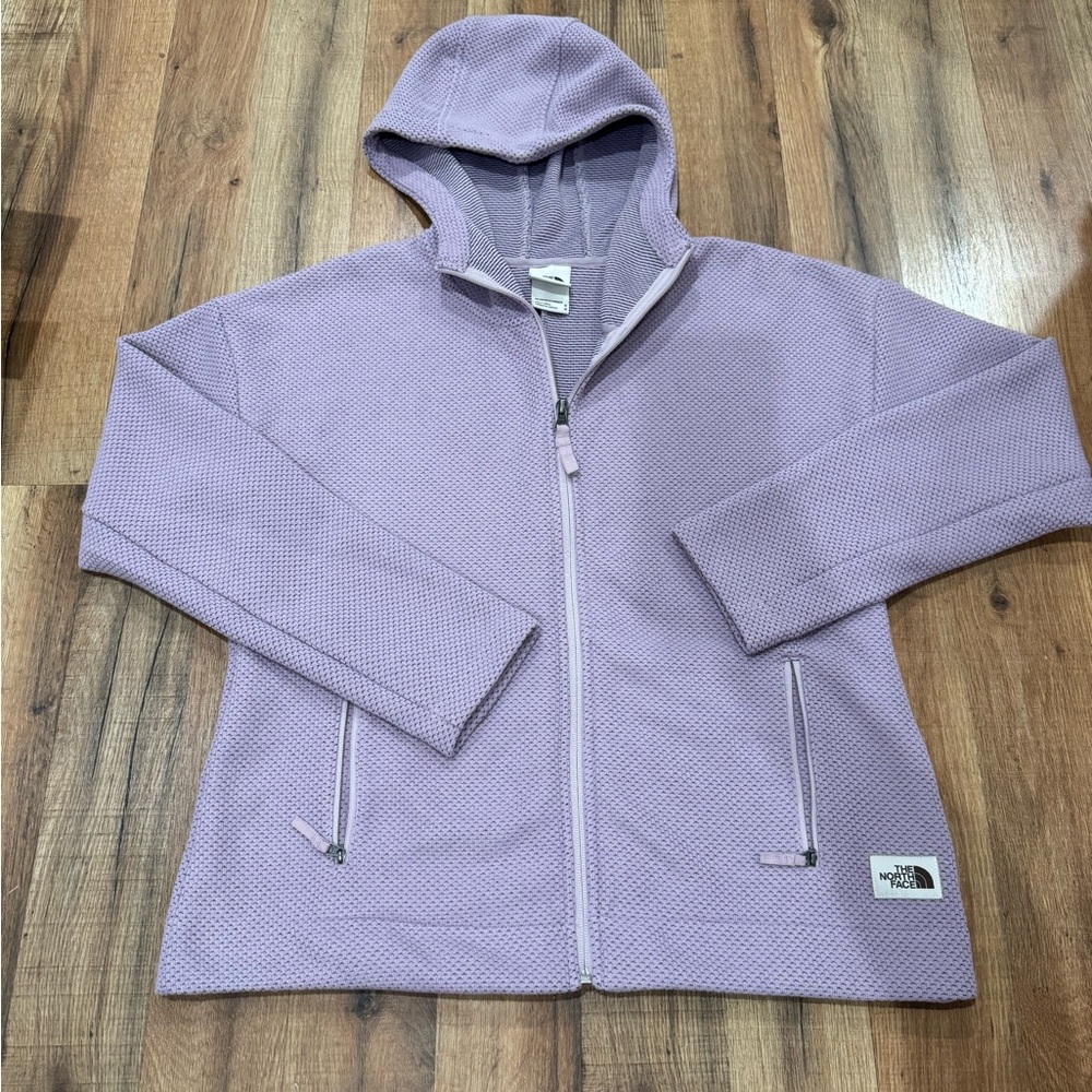 The North Face Lavender Full-Zip Hoodie